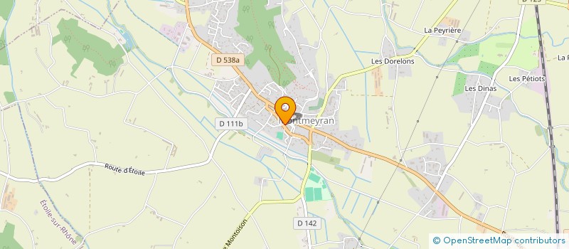 localisation de l'entreprise MADAME RACHEL REYGNIER  MONTMEYRAN