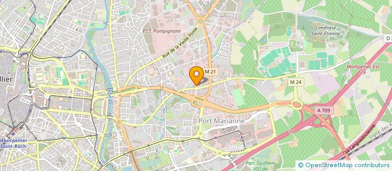 localisation de l'entreprise MADAME RACHEL ROGER à MONTPELLIER