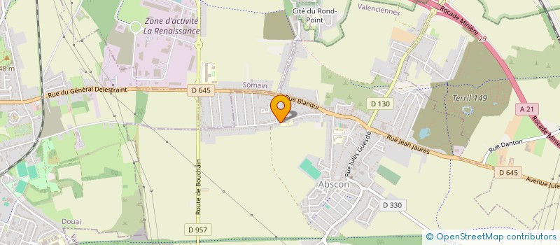 localisation de l'entreprise MADAME RACHEL ROMBAUT  ABSCON