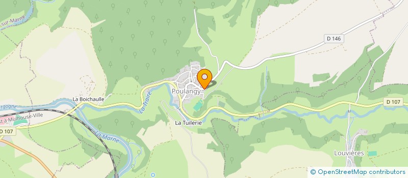 localisation de l'entreprise MADAME RACHEL ROMERO à POULANGY