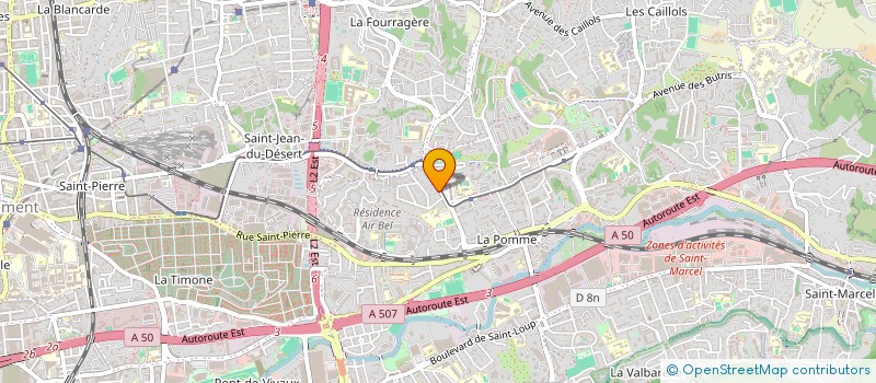localisation de l'entreprise MADAME RACHEL ROMNEY  MARSEILLE