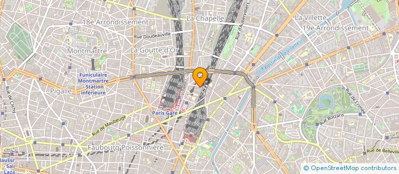 localisation de l'entreprise MADAME RACHEL RUDLOFF  PARIS