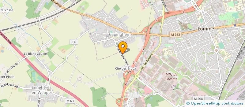 localisation de l'entreprise MADAME RACHEL SAMANGWA à LILLE