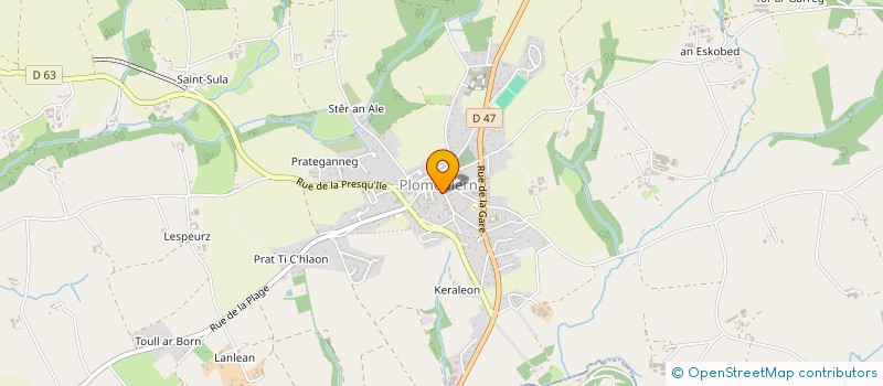 localisation de l'entreprise MADAME RACHEL SCHOFIELD à PLOMODIERN