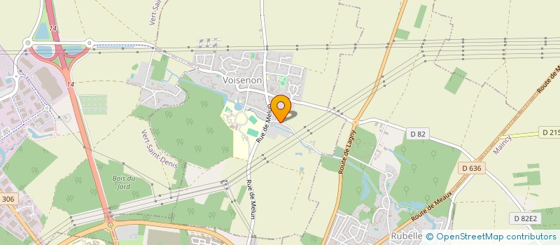 localisation de l'entreprise MADAME RACHEL SELMANE  VOISENON