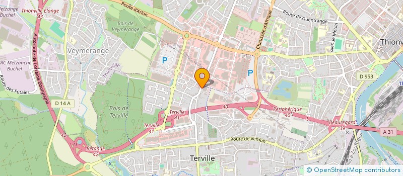 localisation de l'entreprise MADAME RACHEL SPODEN  TERVILLE