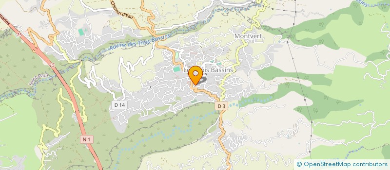 localisation de l'entreprise MADAME RACHEL TAILE  LES TROIS BASSINS