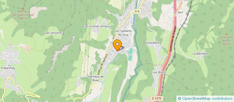 localisation de l'entreprise MADAME RACHEL THOMAS  LE GUA