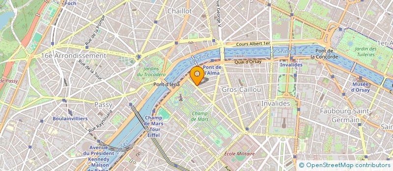 localisation de l'entreprise MADAME RACHEL TRIGALET  PARIS