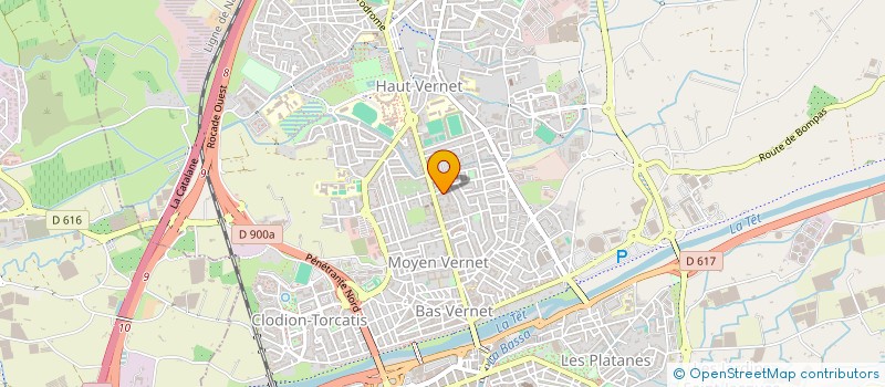 localisation de l'entreprise MADAME RACHEL VALENTI  PERPIGNAN