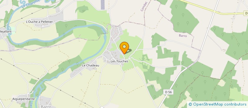 localisation de l'entreprise MADAME RACHEL VAN DE VYVER  ORDAN-LARROQUE