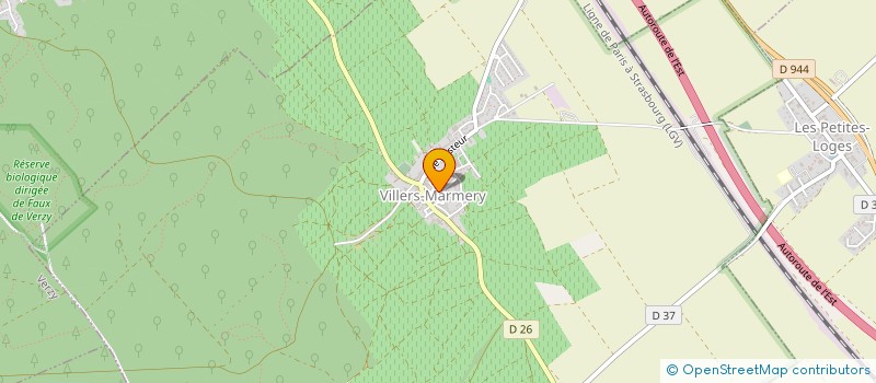 localisation de l'entreprise MADAME RACHEL VARNET  VILLERS-MARMERY