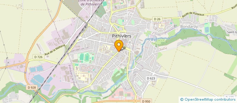 localisation de l'entreprise MADAME RACHEL VERHEE à PITHIVIERS