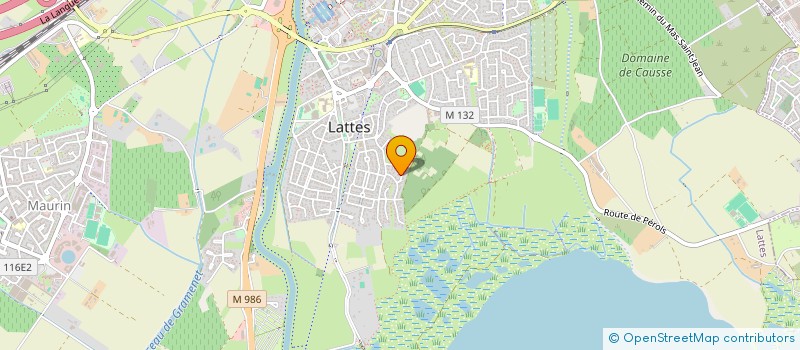 localisation de l'entreprise MADAME RACHEL VILLEMIN à LATTES