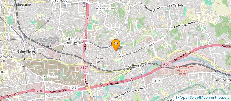 localisation de l'entreprise MADAME RACHEL VIVES à MARSEILLE
