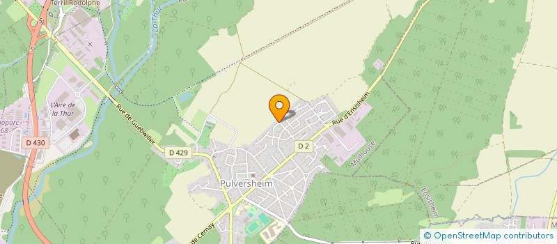 localisation de l'entreprise MADAME RACHEL WINTER  PULVERSHEIM