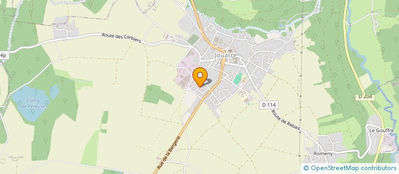 localisation de l'entreprise MADAME RACHELE CADET  JOUARRE