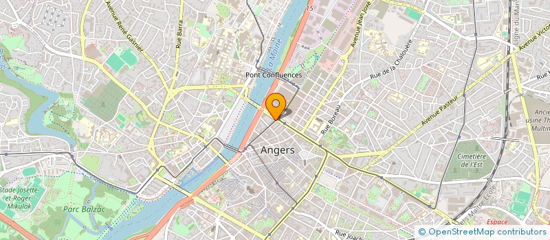 localisation de l'entreprise MADAME RACHELE GAILLOT à ANGERS