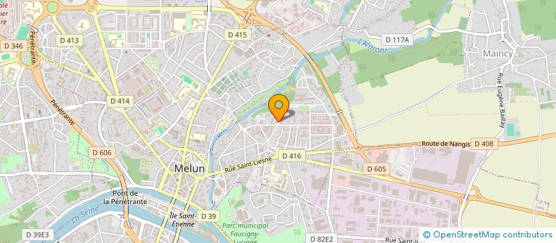 localisation de l'entreprise MADAME RACHELLE BAPTISTE  MELUN