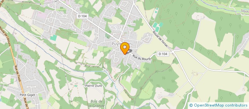 localisation de l'entreprise MADAME RACHELLE CALE  PUYMOYEN