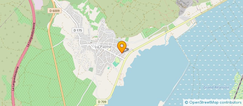 localisation de l'entreprise MADAME RACHELLE GILLIOT  LA PALME