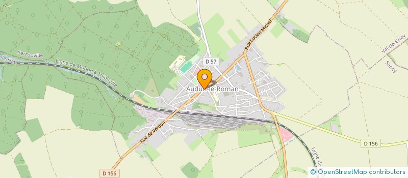 localisation de l'entreprise MADAME RACHELLE HENRY à AUDUN-LE-ROMAN