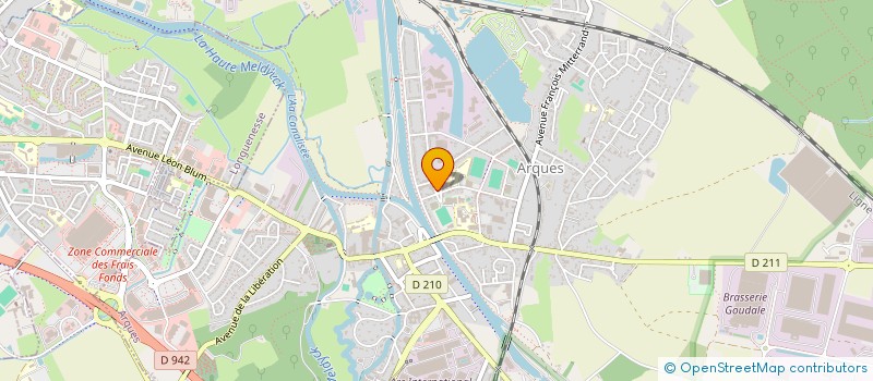 localisation de l'entreprise MADAME RACHELLE KINOO  ARQUES