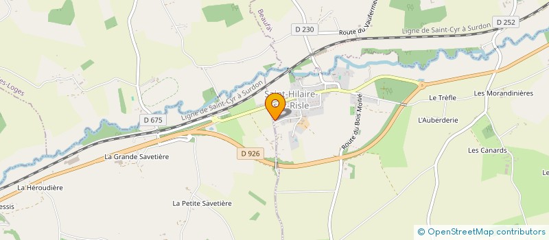 localisation de l'entreprise MADAME RACHELLE LAMIDEY à SAINT-HILAIRE-SUR-RISLE