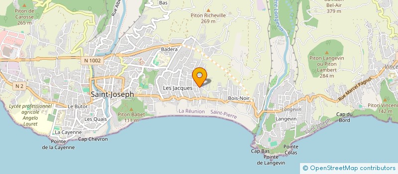 localisation de l'entreprise MADAME RACHELLE LECONSTANT à SAINT-JOSEPH