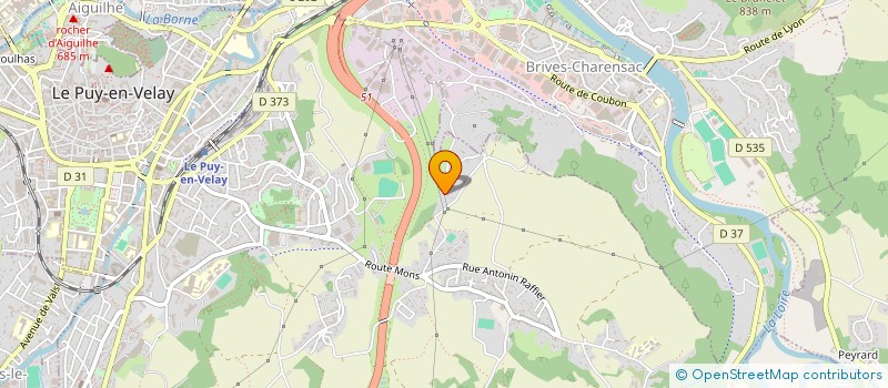 localisation de l'entreprise MADAME RACHELLE LOZANO à LE PUY-EN-VELAY