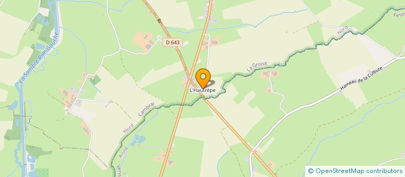 localisation de l'entreprise MADAME RACHELLE MEHAY  LA GROISE