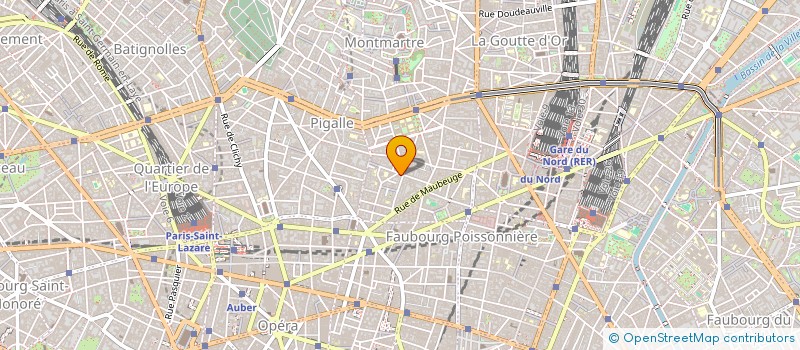 localisation de l'entreprise MADAME RACHELLE MEZHER  PARIS