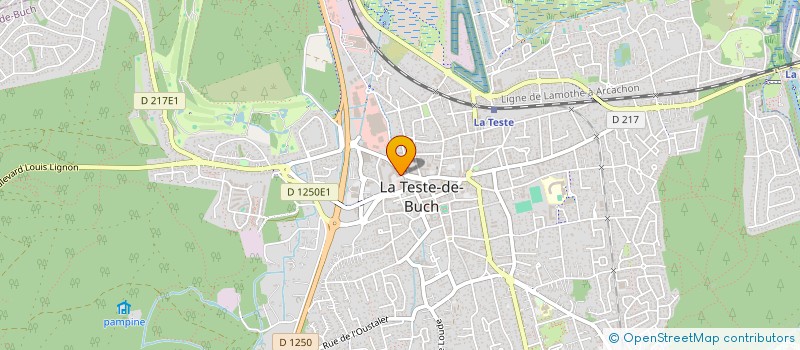 localisation de l'entreprise MADAME RACHELLE REICHMUTH  LA TESTE-DE-BUCH