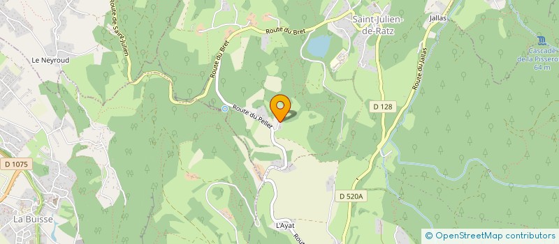 localisation de l'entreprise MADAME RACHELLE UGNON  LA SURE EN CHARTREUSE