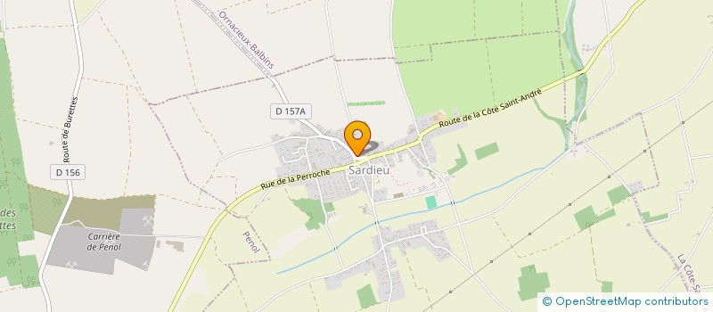 localisation de l'entreprise MADAME RACHELLE VIAL  SARDIEU