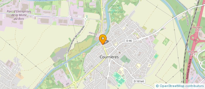 localisation de l'entreprise MADAME RACHID BEN FASKA à COURRIERES