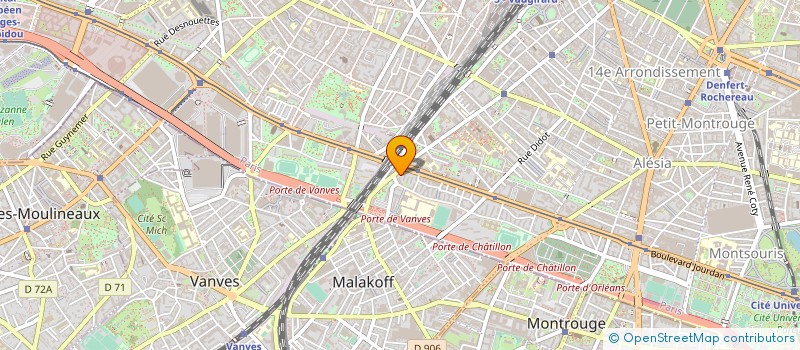 localisation de l'entreprise MADAME RACHIDA ABOULHOUDA à PARIS
