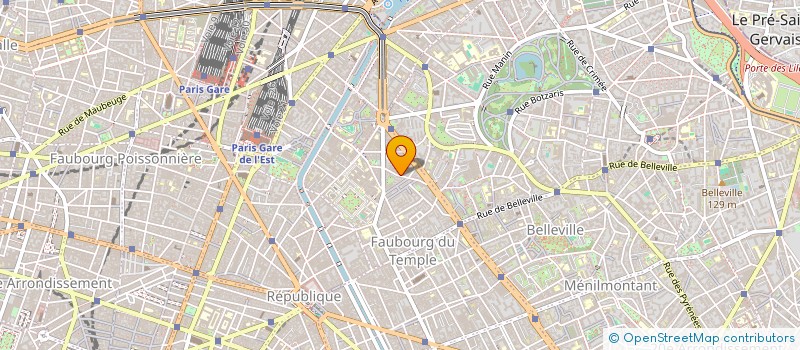 localisation de l'entreprise MADAME RACHIDA AOUDIA  PARIS