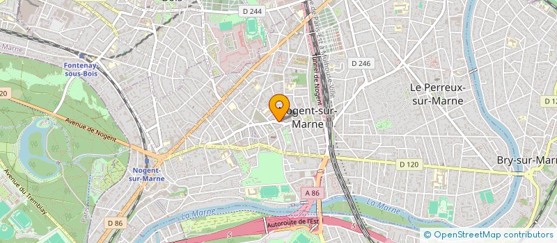 localisation de l'entreprise MADAME RACHIDA ASSAILAZ à NOGENT-SUR-MARNE
