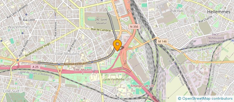 localisation de l'entreprise MADAME RACHIDA AZOUGAGH à LILLE