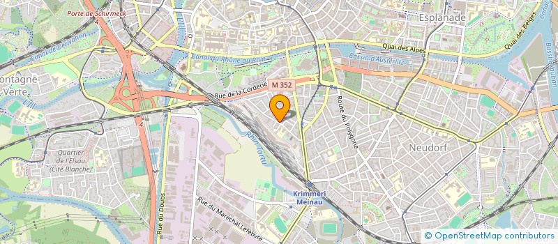 localisation de l'entreprise MADAME RACHIDA BEHAR à STRASBOURG