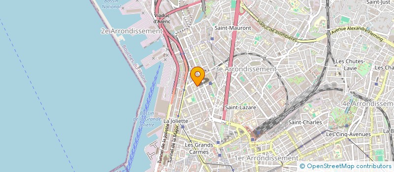localisation de l'entreprise MADAME RACHIDA BELHABIB à MARSEILLE