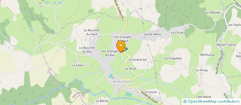localisation de l'entreprise MADAME RACHIDA BOUGUERRA à AVEIZIEUX