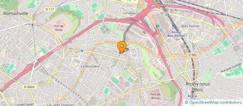 localisation de l'entreprise MADAME RACHIDA BOUJLIFA à ROSNY-SOUS-BOIS