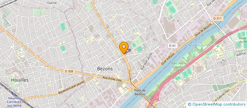 localisation de l'entreprise MADAME RACHIDA BRAHIMI à BEZONS