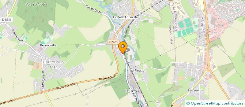 localisation de l'entreprise MADAME RACHIDA DEBIANE  HAUTOT-SUR-MER