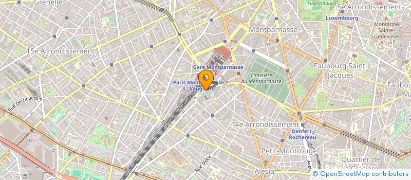 localisation de l'entreprise MADAME RACHIDA DJEBBAR à PARIS