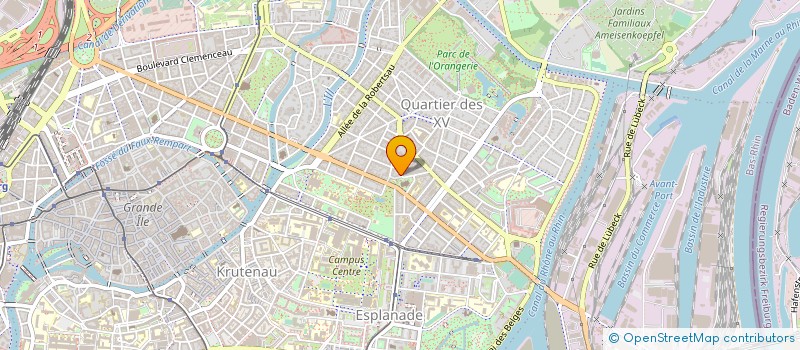 localisation de l'entreprise MADAME RACHIDA EL HAMRI à STRASBOURG