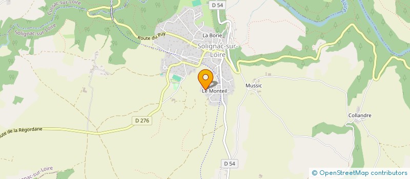 localisation de l'entreprise MADAME RACHIDA EL MIR  SOLIGNAC-SUR-LOIRE