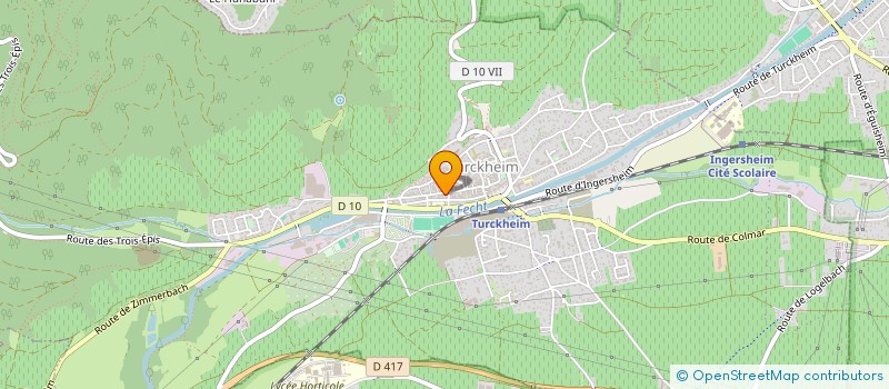 localisation de l'entreprise MADAME RACHIDA FIKRI  TURCKHEIM